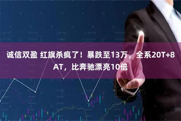 诚信双盈 红旗杀疯了！暴跌至13万，全系20T+8AT，比奔驰漂亮10倍